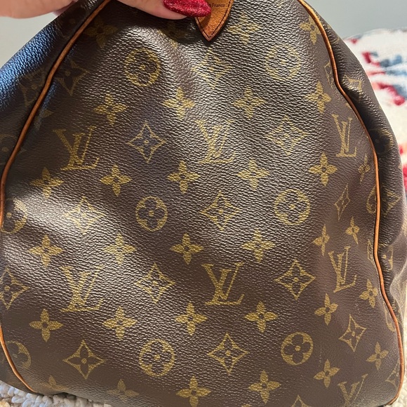 Louis Vuitton Brown Monogram Duffle Bag - Picture 4 of 12